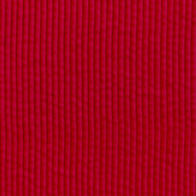 Cordstoff CERISE Kirschrot